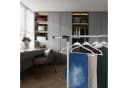 relaxdays Kleiderbügel Set 10er Weiß Weizenstroh Bild 1