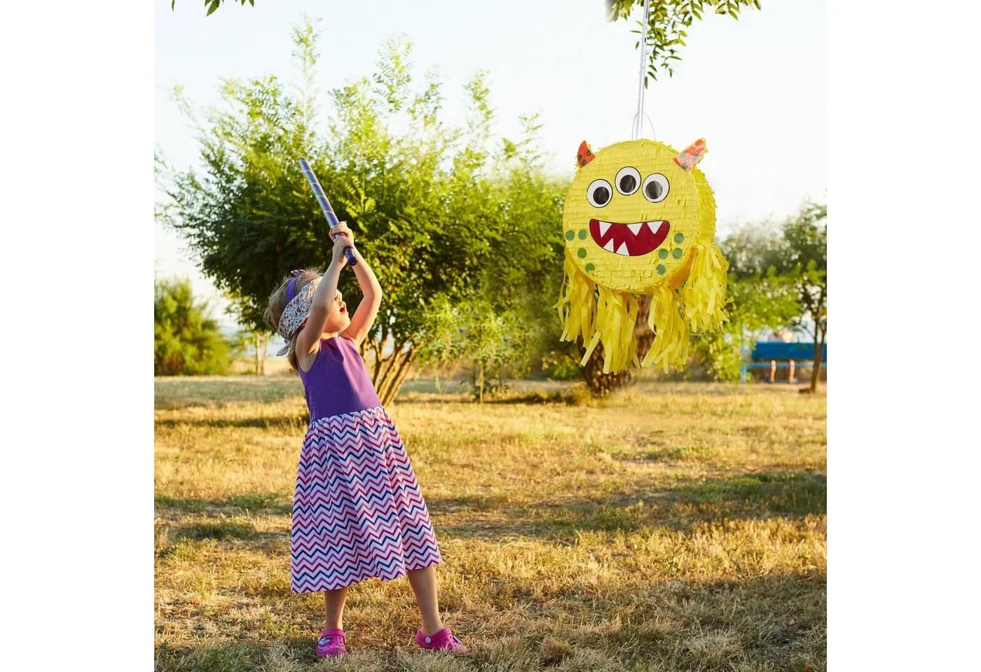 relaxdays Pinata Monster Pinata Bunt - Bild 3