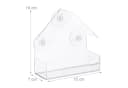 RELAXDAYS Fenster-Vogelfutterhaus 2er Set Transparent Bild 4