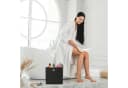 relaxdays Aufbewahrungsbox 4er Set Schwarz Stoffbox Würfelregal Bild 3