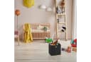 relaxdays Aufbewahrungsbox 4er Set Schwarz Stoffbox Würfelregal Bild 5