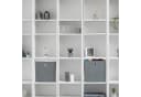 relaxdays Aufbewahrungsbox Grau 4er Set Stoffbox Bild 1