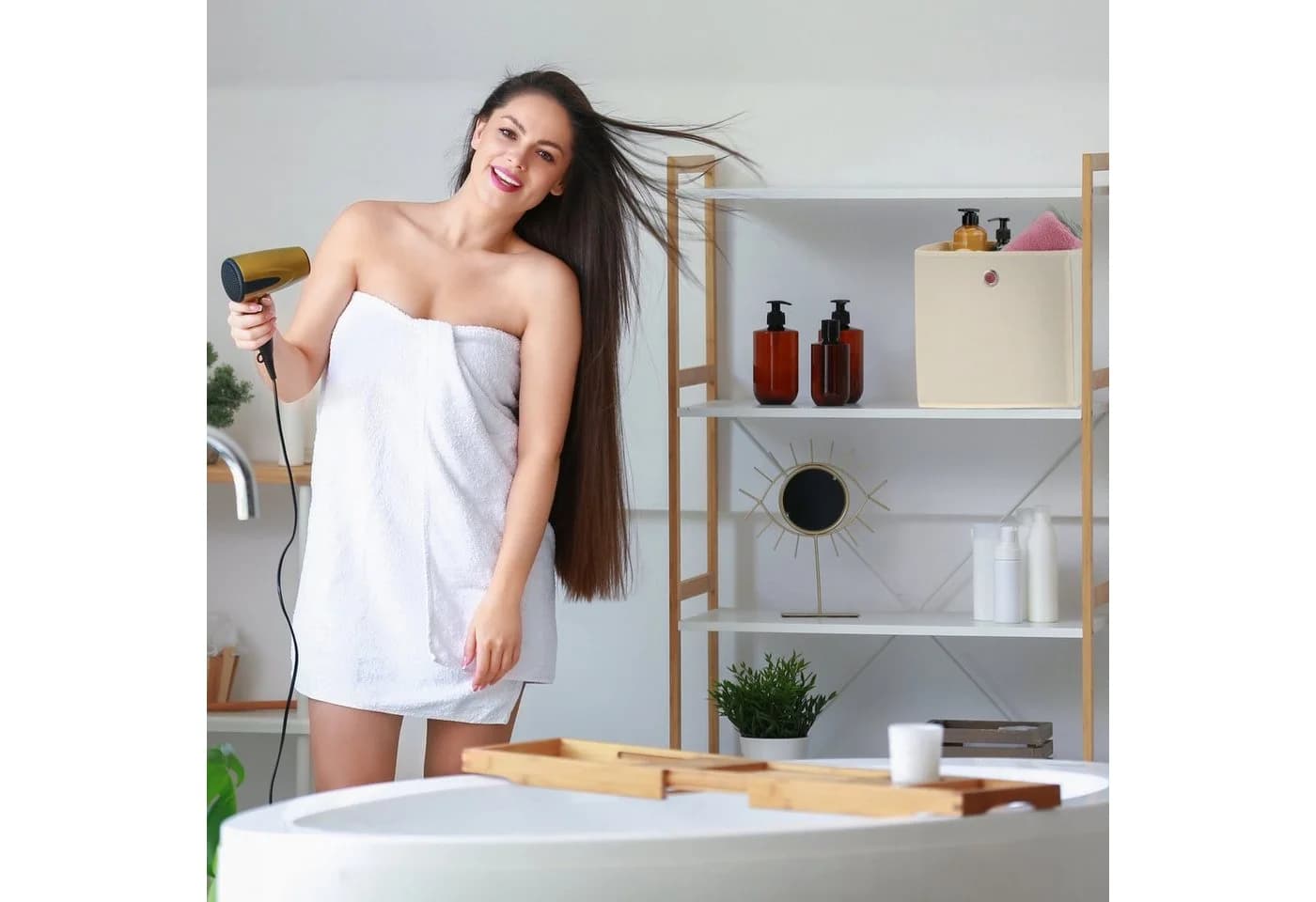 relaxdays Aufbewahrungsbox 4er Set Creme Stoffboxen - Bild 3