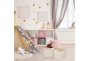 relaxdays Aufbewahrungsbox 4er Set Creme Stoffboxen Bild 5