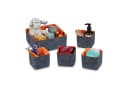 relaxdays Aufbewahrungskorb Schubladen Organizer 5er Set Filz Bild 2