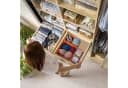 relaxdays Aufbewahrungskorb Schubladen Organizer 5er Set Filz Bild 3
