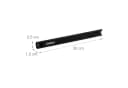 relaxdays Wand-Magnet Messer-Leiste 3er Set Schwarz Stahl Bild 4