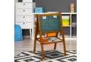 relaxdays Kinderstandtafel mit Whiteboard, 2 Seiten, Magnetisch, Höhenverstellbar Bild 3