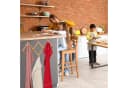 relaxdays Ausziehbare Wandgarderobe Holz Bild 3
