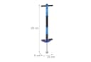 relaxdays Pogo Stick für Kinder 35 kg Blau Schwarz Silber Bild 4