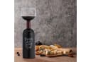 relaxdays Weinglas Weinflasche 750 ml mit Spruch Bild 1