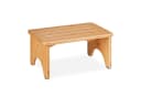 relaxdays Bambus Fußhocker 39x25x17,5 cm Natur Bild 2