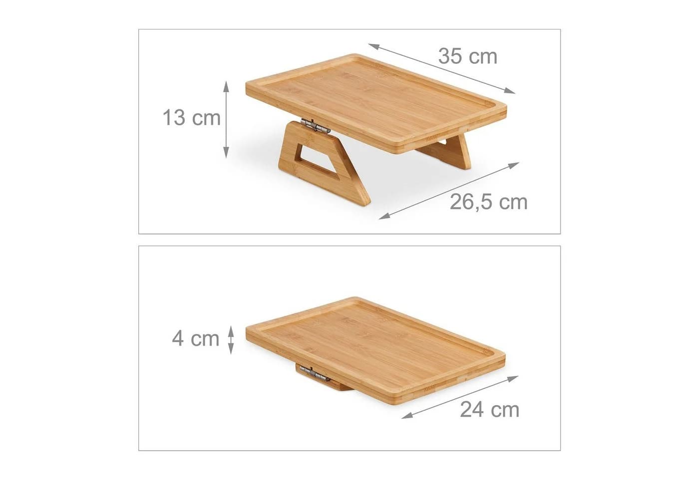 RELAXDAYS Sofatablett aus Bambus für Armlehne - Bild 4
