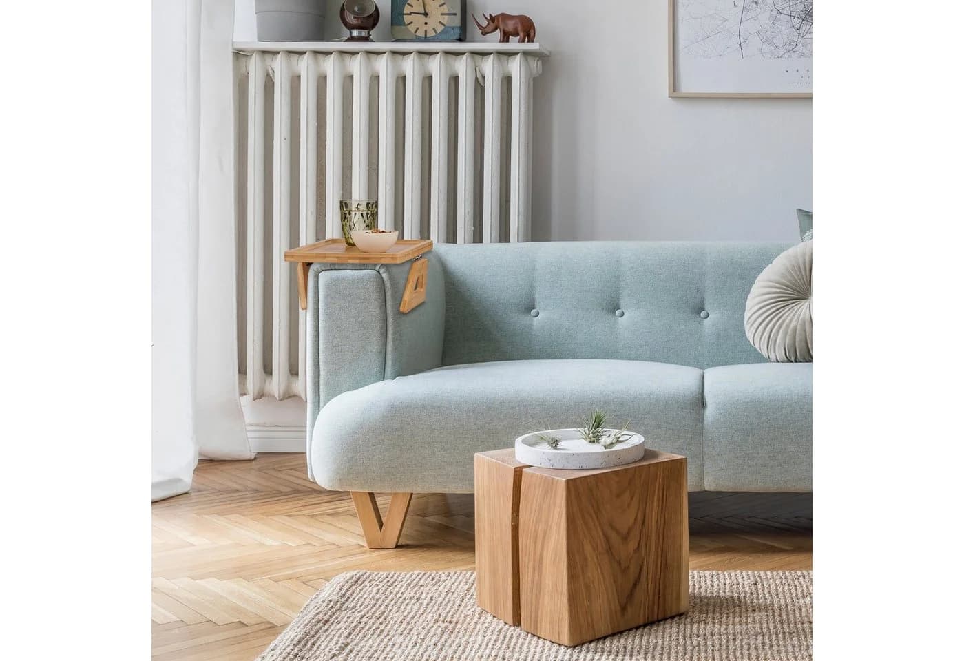 RELAXDAYS Sofatablett aus Bambus für Armlehne - Bild 5