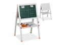 relaxdays Kinderstandtafel mit Whiteboard, Magnetisch, 39 cm Breite Bild 2