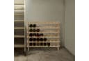 RELAXDAYS Weinregal Stapelbar für 48 Flaschen Naturholz Bild 5