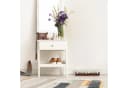 relaxdays Schuhabstreifer mit Bürsten Holz Bild 1