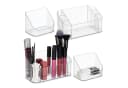 RELAXDAYS Make-Up Organizer 2er Set Transparent Kunststoff Bild 2