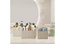 relaxdays Aufbewahrungskorb 3er Set Grau Geflochten Papierseil Bild 5