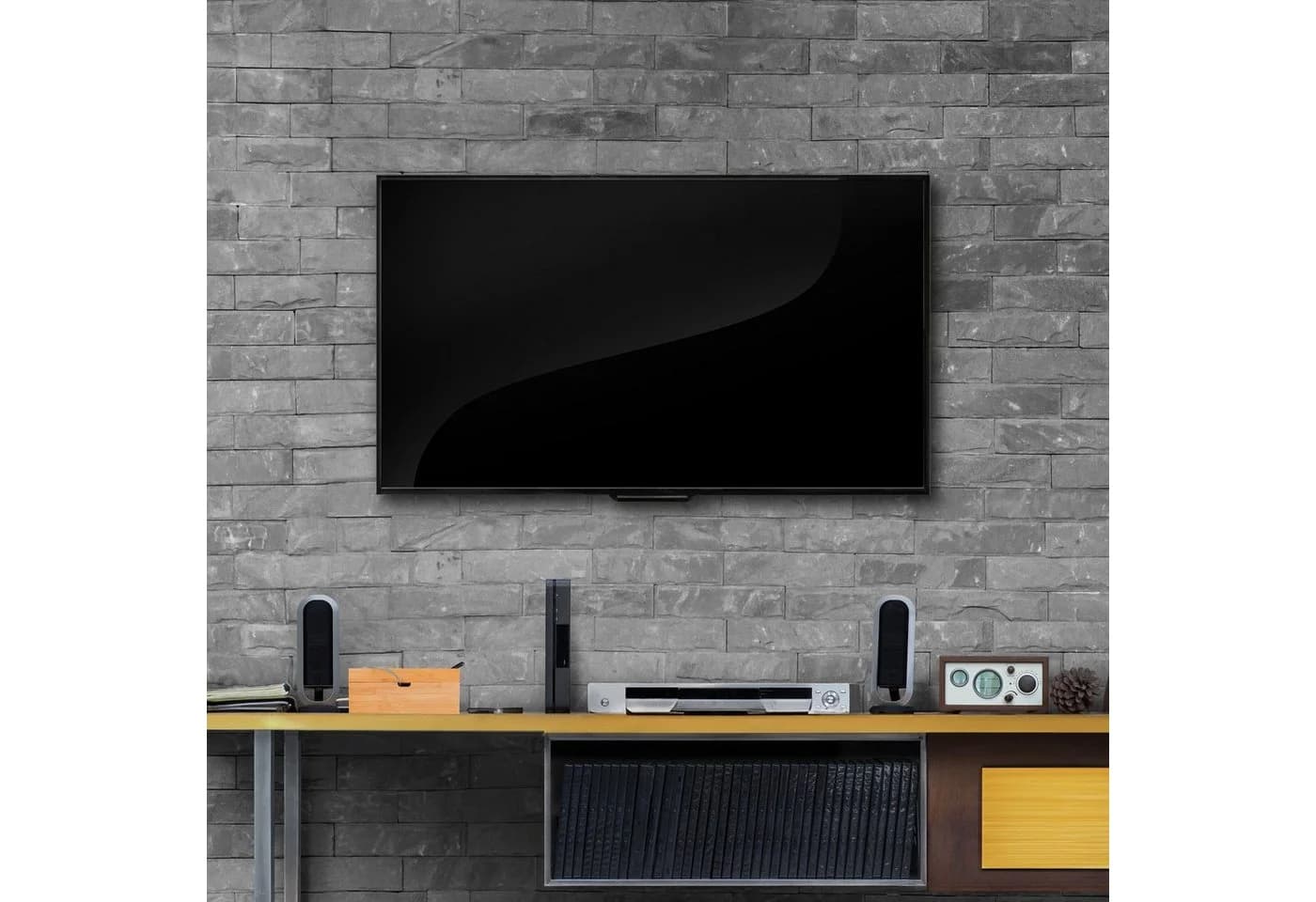 RELAXDAYS Kabelbox aus Bambus Natur - Kabelkiste mit Ablage für TV & Schreibtisch - Bild 3