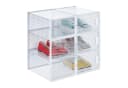 relaxdays Schuhbox 6er Set Volltransparent Stapelbar Bild 2