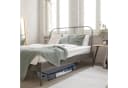 relaxdays Unterbettkommode Vakuum 2er Set Grau Transparent Bild 1