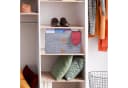 relaxdays Schubladeneinsatz Unterwäsche Organizer 4er Set Grau Bild 5