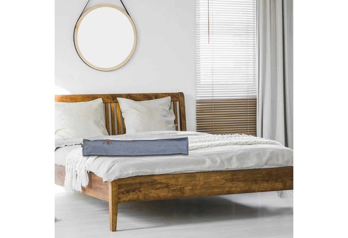 relaxdays Unterbettkommode 3er Set Grau Transparent Polyester - Bild 5