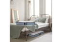 relaxdays Unterbettkommode 2er Set Grau Transparent Kunststoff Bild 1