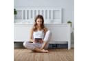relaxdays Unterbettkommode 2er Set Grau Transparent Kunststoff Bild 3
