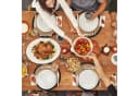relaxdays Platzset 4-teilig Wasserhyazinthe Braun/Schwarz Bild 5