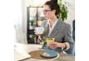 relaxdays Platzset 6-teilig Wasserhyazinthe Boho Natur/Weiß Bild 3