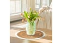 relaxdays Platzset 6-teilig Wasserhyazinthe Boho Natur/Weiß Bild 5