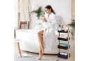 RELAXDAYS Badregal Bambus 4 Ablage Natur/Schwarz Bild 1