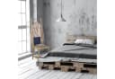 relaxdays Herrendiener Stuhl Bambus & Silber Bild 1