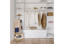 relaxdays Herrendiener Stuhl Bambus & Silber Bild 5