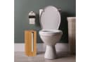 relaxdays Toiletten-Ersatzrollenhalter Bambus 4 Rollen Bild 1