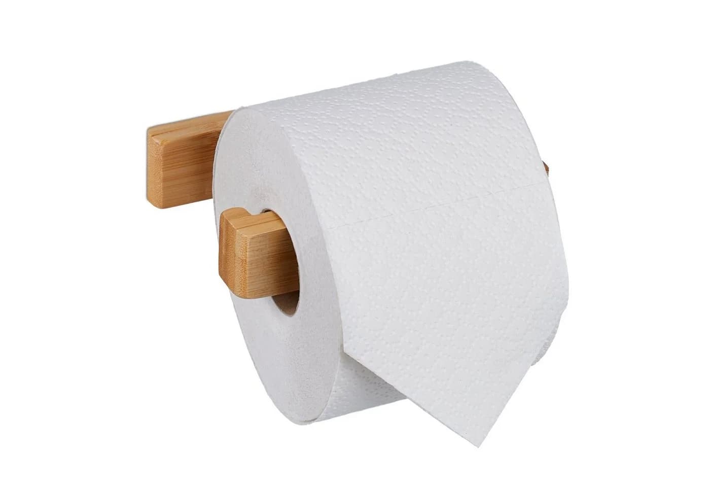 RELAXDAYS Toilettenpapierhalter Bambus Natur Modernes Design - Bild 2