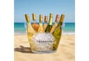 relaxdays Eiseimer 8l für Wein & Sekt Transparent Bild 1