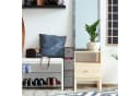 relaxdays Standregal Nischenregal 4 Schubladen Schwarz/Braun/Grau Industrial Bild 5
