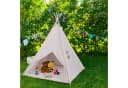 relaxdays Spielzelt Tipi mit Bodenmatte Bild 1
