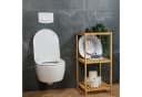 relaxdays Faltbares Sitzbad WC-Einsatz Weiß/Grau Bild 5