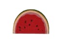 relaxdays Halbrunde Fußmatte Wassermelone Bunt Kokosfaser Bild 2