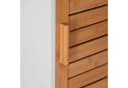 relaxdays Hochschrank Hoher Badezimmerschrank 1-St Weiß Bild 5