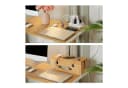 relaxdays Kabelbox aus Bambus - Kabelmanagement Box mit Magnetverschluss Bild 1