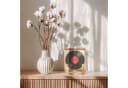 relaxdays Schallplattenständer Bambus 50 LPs Transparent Braun Bild 3