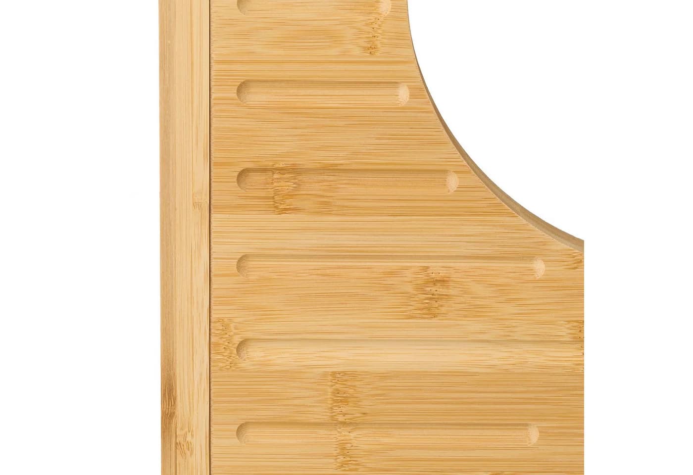 relaxdays Badhocker Toilettenhocker aus Bambus - Bild 5