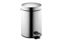 relaxdays Kosmetikeimer Edelstahl 3 Liter Silber Schwarz Bild 2