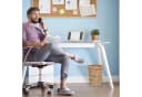 relaxdays Papierkorb Wasserhyazinthe Braun Flechtkorb Bild 1