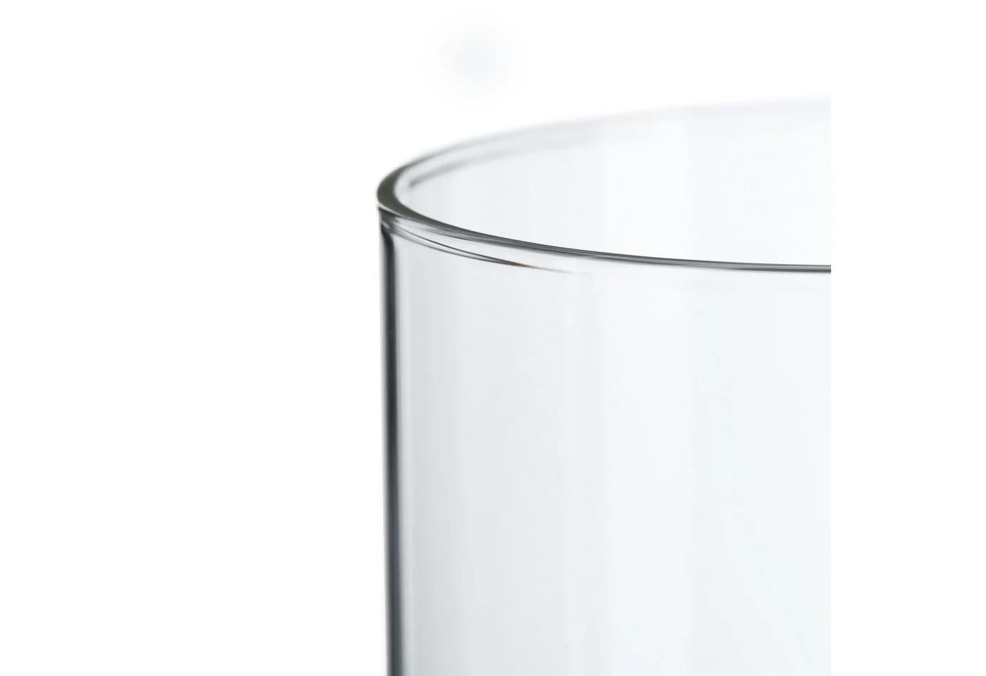 relaxdays Tischvase 4er Set Glas Transparent - Bild 5
